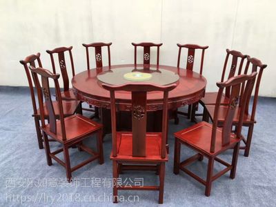 西安厂家直销新中式餐桌椅 融合古典与现代的餐饮家具新选择
